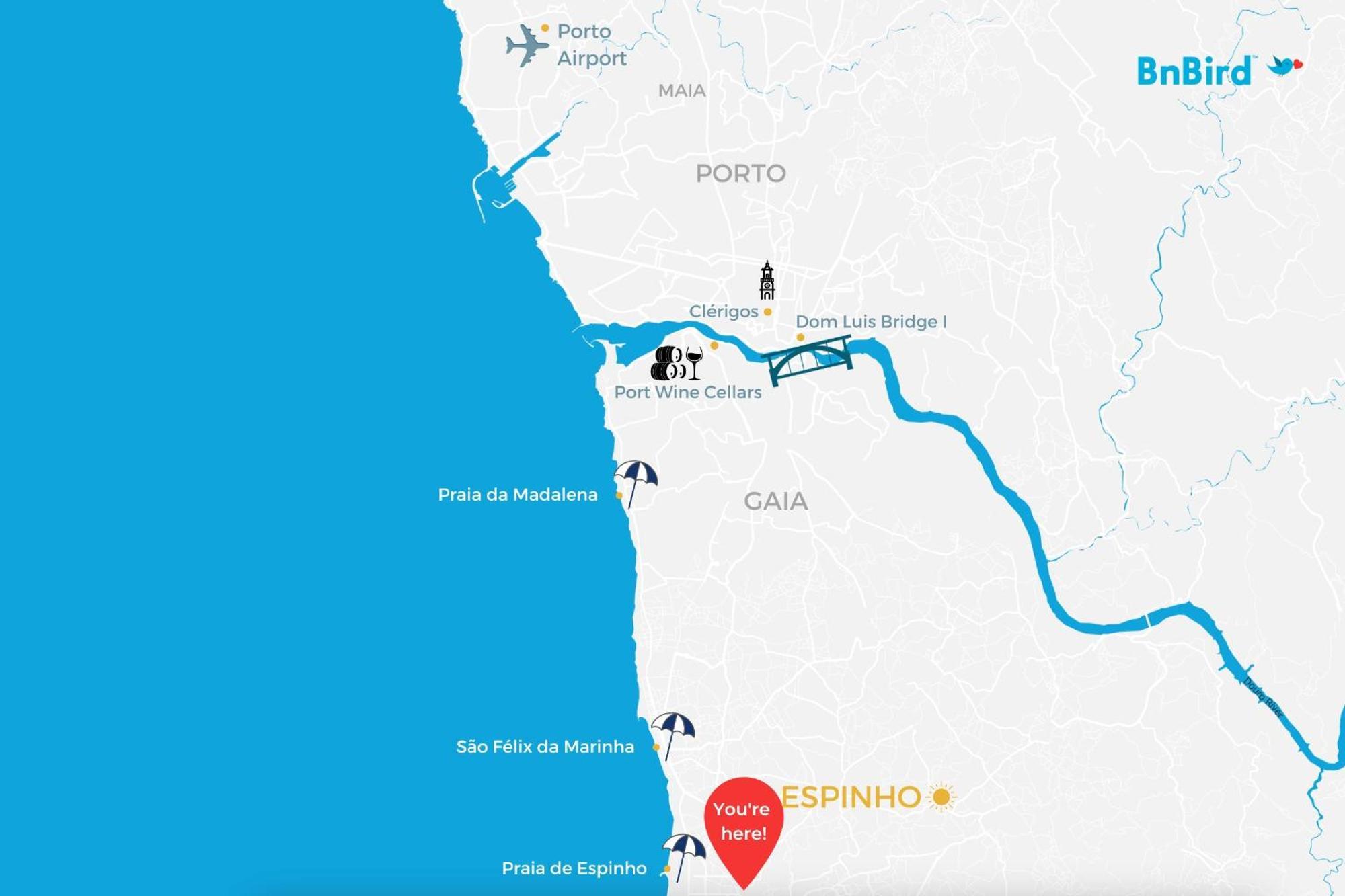 Espinho Beach 4 Stays 外观 照片