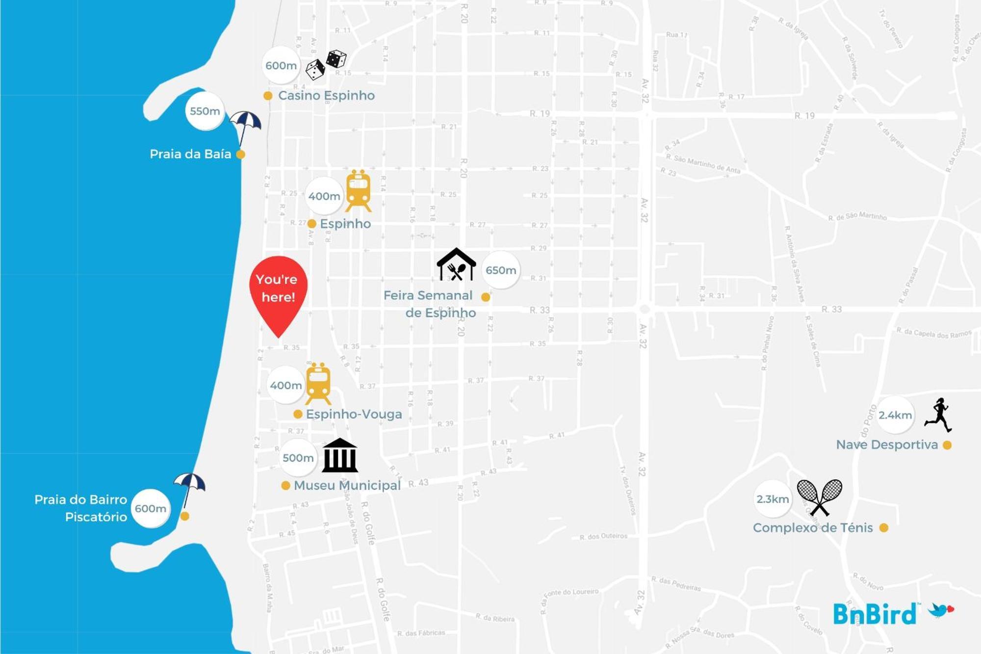 Espinho Beach 4 Stays 外观 照片